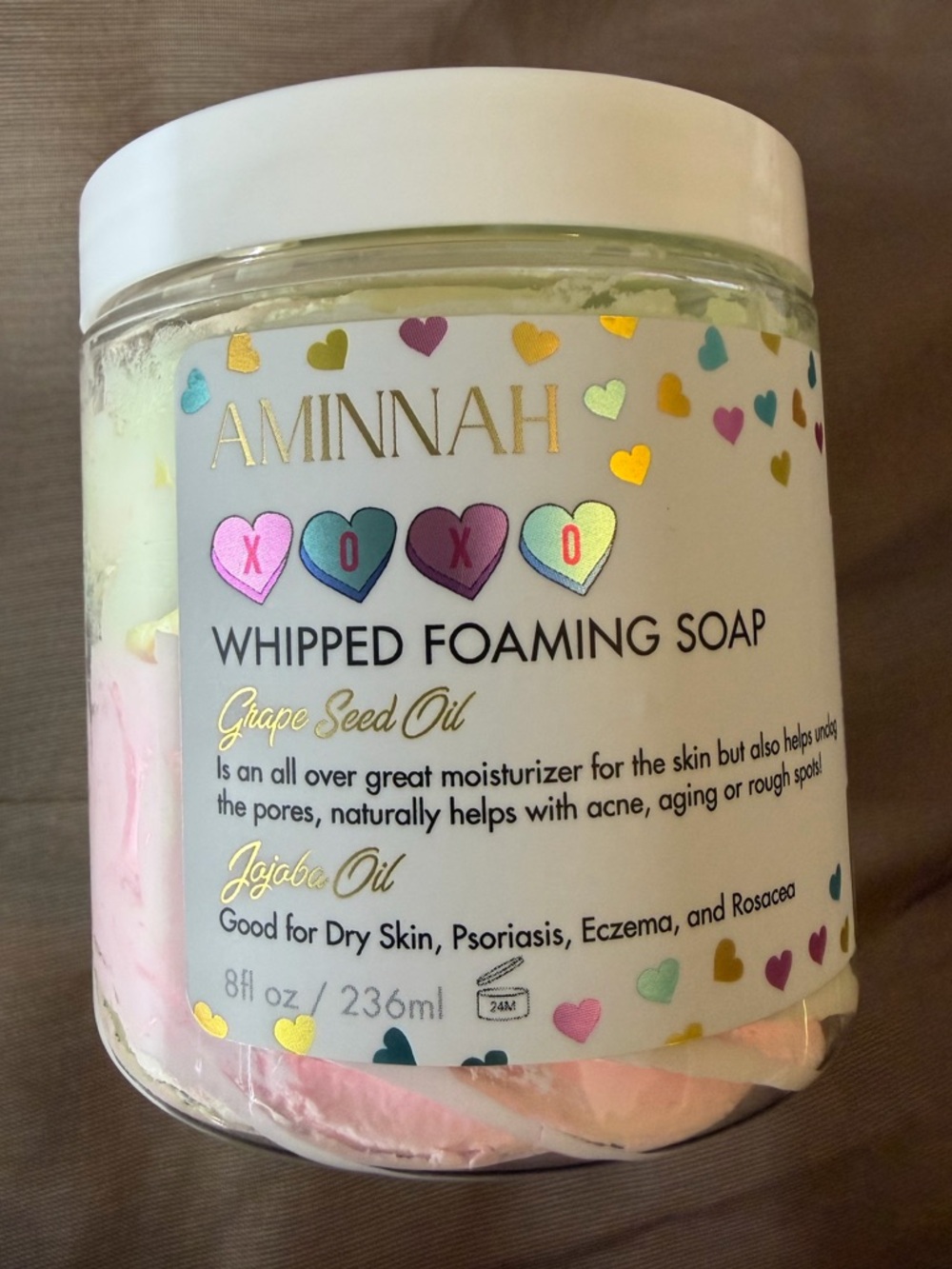Aminnah XOXO Whipped Foaming Soap